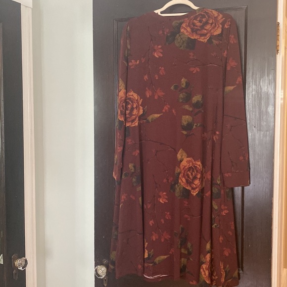 Lularoe fall floral Emily dress - Picture 6 of 6